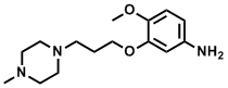 4-甲氧基-3-(3-(4-甲基哌嗪-1-基)丙氧基)苯胺结构式_846023-55-0结构式