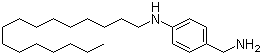 4-(十六烷基氨基)苄胺结构式_84670-96-2结构式