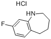 8-氟-2,3,4,5-四氢-1H-苯并[b]氮杂卓盐酸盐结构式_847173-36-8结构式