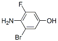 4-氨基-3-溴-5-氟苯酚结构式_847872-11-1结构式
