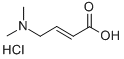 反式-4-二甲基胺基巴豆酸盐酸盐结构式_848133-35-7结构式