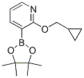 2-(环丙基甲氧基)-3-(4,4,5,5-四甲基-1,3,2-二氧硼烷)-吡啶结构式_848243-26-5结构式