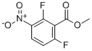 2,6-二氟-3-硝基苯甲酸甲酯结构式_84832-01-9结构式