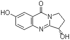 (S)-2,3-二氢-3,7-二羟基吡咯并[2,1-B]喹唑啉-9(1H)-酮结构式_84847-50-7结构式