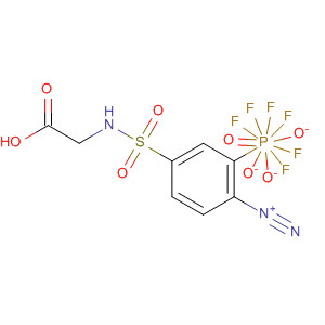 4-[[(羧甲基)氨基]磺酰基]偶氮苯六氟磷酸盐结构式_84869-53-4结构式