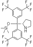 (2S)-2-[双[3,5-双(三氟乙基)苯基][(三甲基硅酯)氧基]甲基]-吡咯烷结构式_848821-61-4结构式