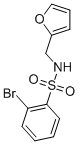 2-溴-N-(呋喃-2-基甲基)苯磺酰胺结构式_849056-66-2结构式