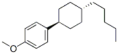 反式-4-(4-正戊基环己基)-1-苯甲醚结构式_84952-30-7结构式