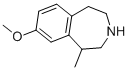 8-甲氧基-1-甲基-2,3,4,5-四氢-1H-3-苯氮杂卓结构式_849663-07-6结构式