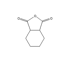 六氢邻苯二甲酸酐结构式_85-42-7结构式