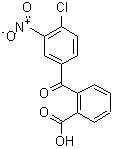 2-(4-氯-3-硝基苯甲酰)苯甲酸结构式_85-54-1结构式