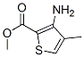 3-氨基-4-甲基噻吩-2-甲酸甲酯结构式_85006-31-1结构式