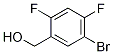 2,4-二氟-5-溴苯甲醇结构式_850213-59-1结构式