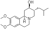[2R-(2a,3b,11bb)]-1,3,4,6,7,11b-六氢-9,10-二甲氧基-3-异丁基-2H-苯并[a]喹嗪-2-醇结构式_85081-18-1结构式