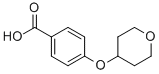 4-(四氢吡喃-4-氧基)苯甲酸结构式_851048-51-6结构式