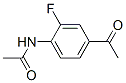 N-(4-乙酰基-2-氟苯基)-乙胺结构式_85117-88-0结构式