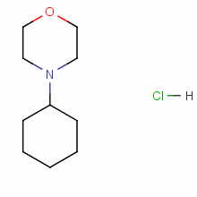 4-环己基吗啉盐酸盐结构式_85117-89-1结构式