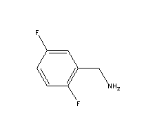 2,5-二氟苄胺结构式_85118-06-5结构式