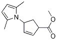 (1R,4S)-4-(2,5-二甲基-1H-吡咯-1-基)-2-环戊烯羧酸甲酯结构式_851916-44-4结构式