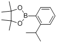 2-(2-异丙基苯基)-4,4,5,5-四甲基-1,3,2-二氧硼烷结构式_852110-33-9结构式