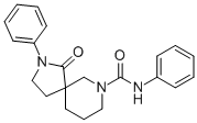 2-[(4-苯氧基苯基)甲基]-2,7-二氮杂螺[4.5]-1-癸酮盐酸盐结构式_852338-85-3结构式