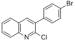 3-(4-溴苯基)-2-氯喹啉结构式_85274-82-4结构式