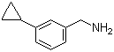 3-环丙基苄胺结构式_852877-59-9结构式