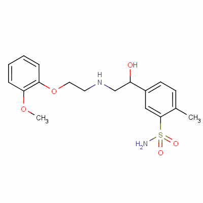 氨磺洛尔结构式_85320-68-9结构式