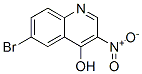 6-溴-3-硝基喹啉-4-醇结构式_853908-50-6结构式