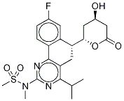 N-[(6r)-8-氟-5,6-二氢-4-(1-甲基乙基)-6-[(2s,4r)-四氢-4-羟基-6-氧代-2H-吡喃-2-基]苯并[h]喹唑啉-2-基]-n-甲基甲烷磺酰胺结构式_854898-46-7结构式