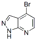 4-溴-7-氮杂吲唑结构式_856859-49-9结构式