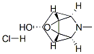 盐酸东莨菪醇结构式_85700-55-6结构式