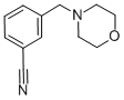 3-(吗啉-4-甲基)苯甲腈结构式_857283-91-1结构式