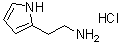 2-(2-吡咯基)乙胺盐酸盐结构式_857418-70-3结构式