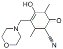 4-羟基-2,5-二甲基-3-甲基吗啉-6-氧代-1,3-环己二烯-1-甲腈结构式_85843-03-4结构式