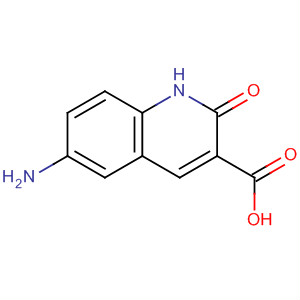(9ci)-6-氨基-1,2-二氢-2-氧代-3-喹啉羧酸结构式_85870-50-4结构式