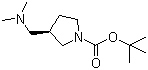 (S)-1-Boc-3-((二甲基氨基)甲基)吡咯烷结构式_859213-51-7结构式