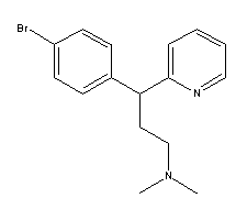 溴苯那敏结构式_86-22-6结构式