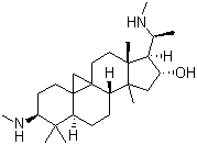黄杨碱;环维黄杨星D结构式_860-79-7结构式