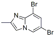 6,8-二溴-2-甲基咪唑并[1,2-a]吡啶结构式_860260-49-7结构式