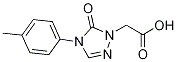 2-(5-氧代-4-(对甲苯)-4,5-二氢-1H-1,2,4-噻唑-1-基)乙酸结构式_860612-22-2结构式