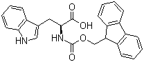 Fmoc-D-色氨酸结构式_86123-11-7结构式