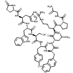 醋酸萘法瑞林结构式_86220-42-0结构式
