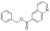 6-喹啉羧酸苯基甲酯结构式_863492-33-5结构式