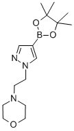 1-(2-吗啉乙基)-1H-吡唑-4-硼酸频那醇酯结构式_864754-18-7结构式