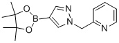 2-[[4-(4,4,5,5-四甲基-1,3,2-二噁硼烷-2-基)-1H-吡唑-1-基]甲基]-吡啶结构式_864754-22-3结构式