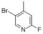 5-溴-2-氟-4-甲基吡啶结构式_864830-16-0结构式
