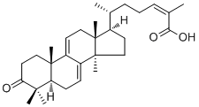 灵芝酸 SZ结构式_865543-37-9结构式
