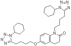 西洛他唑相关物质C结构式_865792-18-3结构式