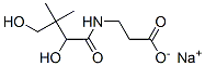 D-泛酸钠结构式_867-81-2结构式